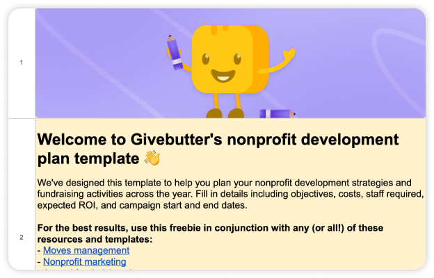 nonprofit development plan image