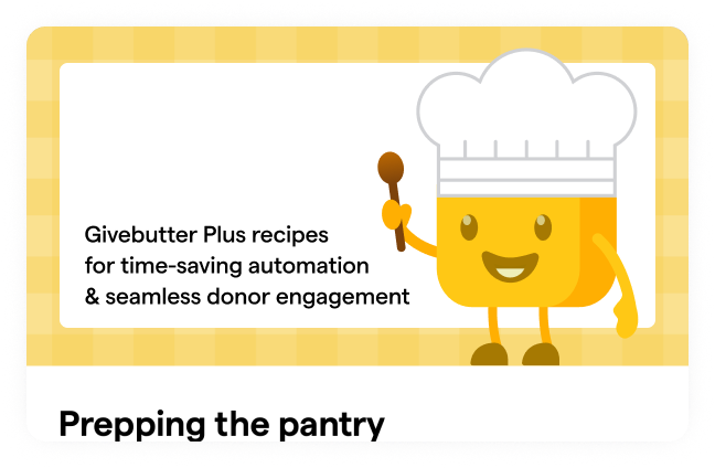 Givebutter Plus Cookbook Graphic