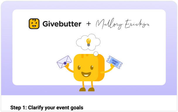 belonging-first fundraising event guide graphic
