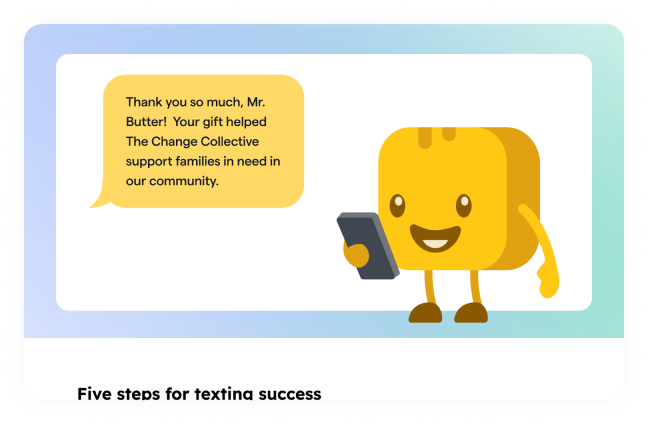 texting best practices template graphic