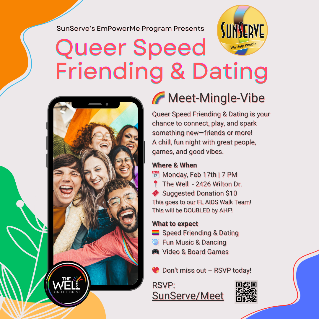 Campaign cover image for Queer Speed Friending/Dating